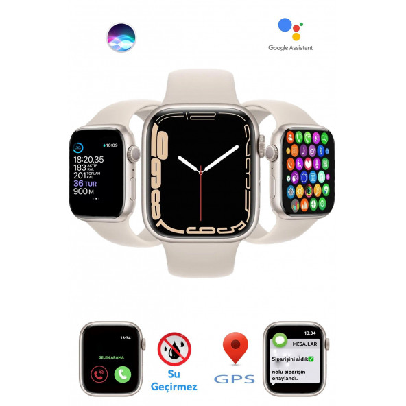 Smart Watch W7 Sports Akıllı Saat IOS/Android uyumlu