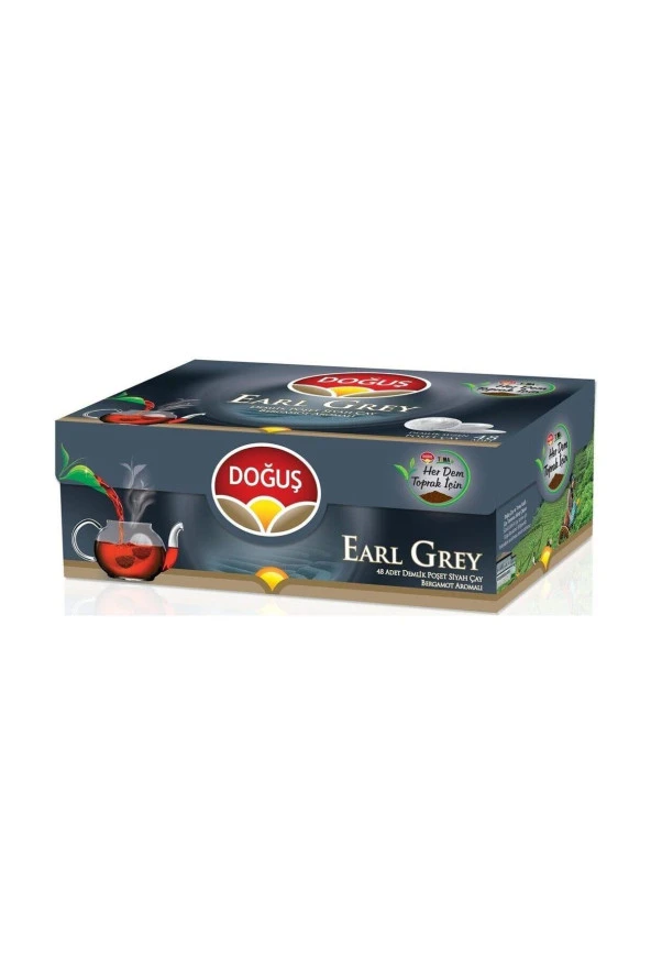 Doğuş Early Grey Demlik Poşet Çay 48 Li