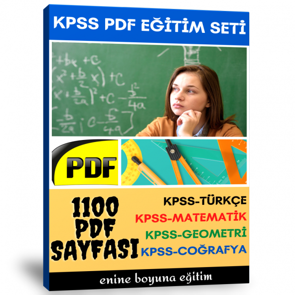 KPSS Hazırlık Eğitim Seti (1100 Sayfalık PDF Kitabı)