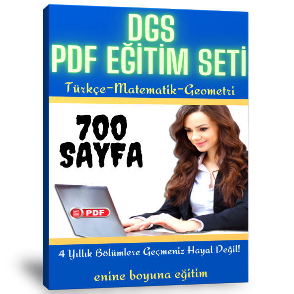 DGS Hazırlık Eğitim Seti (700 Sayfalık PDF Kitabı)