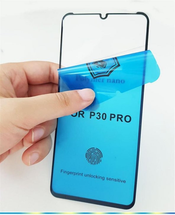 Huawei P30 Pro Zore Polymer Nano Esnek Ekran Koruyucu (Cam Değil) - 4