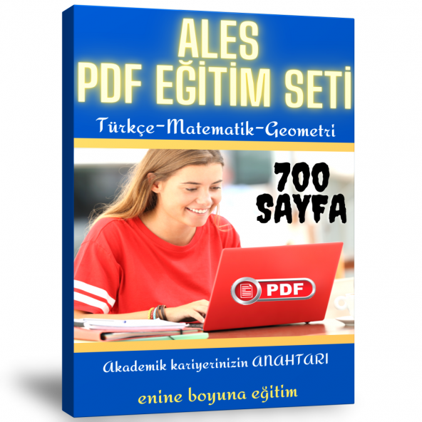 ALES Hazırlık Eğitim Seti (700 Sayfalık PDF Kitabı)