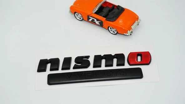 DK Tuning Nismo VVEL DIG Bagaj Siyah Logo Arma Nissan İle Uyumlu - Resim 3