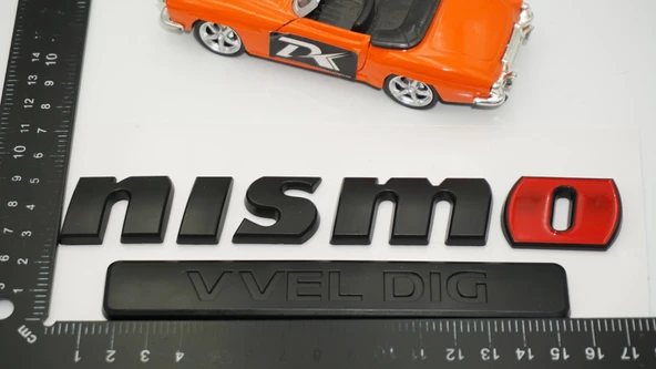 DK Tuning Nismo VVEL DIG Bagaj Siyah Logo Arma Nissan İle Uyumlu - Resim 2