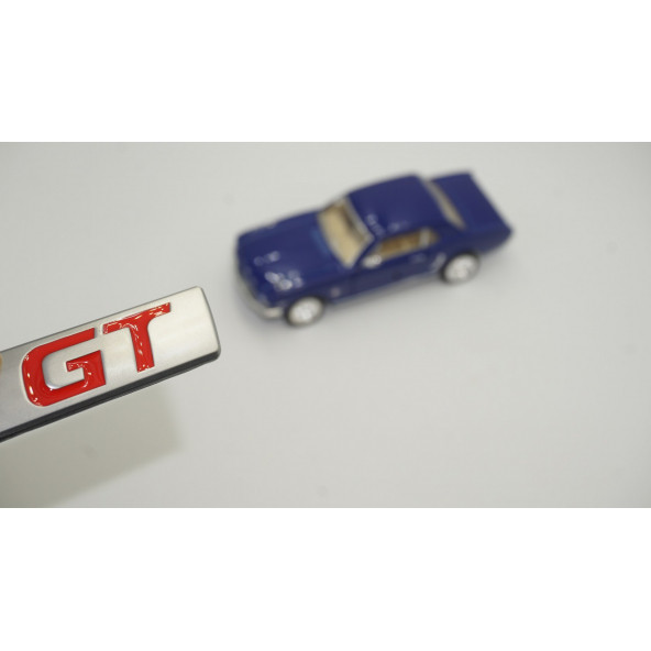 Ford Mustang GT Bagaj Metal Yazı Logo Amblem