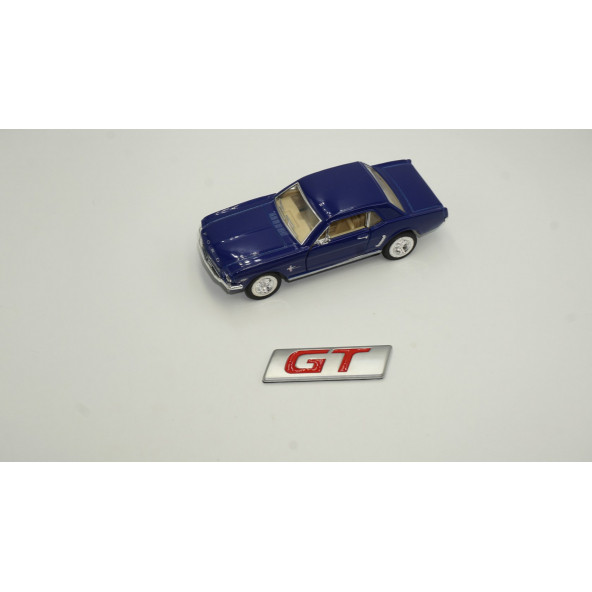 Ford Mustang GT Bagaj Metal Yazı Logo Amblem - 2