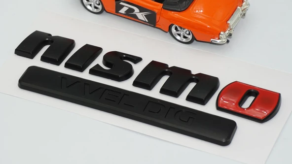 DK Tuning Nismo VVEL DIG Bagaj Siyah Logo Arma Nissan İle Uyumlu - Resim 4