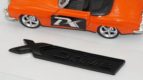 DK Tuning X Drive Yeni Nesil Siyah Bagaj Logo Arma Bmw ile Uyumlu - Resim 4