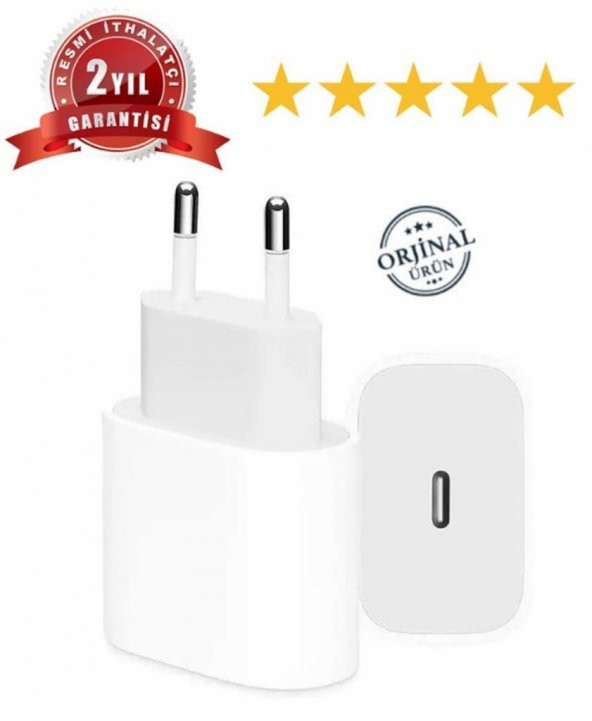 Apple iPhone 11/12/13/14 Pro Max Tüm Serilere Uyumlu Hızlı 20W Usb C Adaptör Başlık - 6