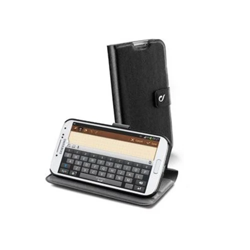 Cellular L. Galaxy S4 Vision Slim Standlı Kılıf Siyah - VISIONSLGALAXYS4BK