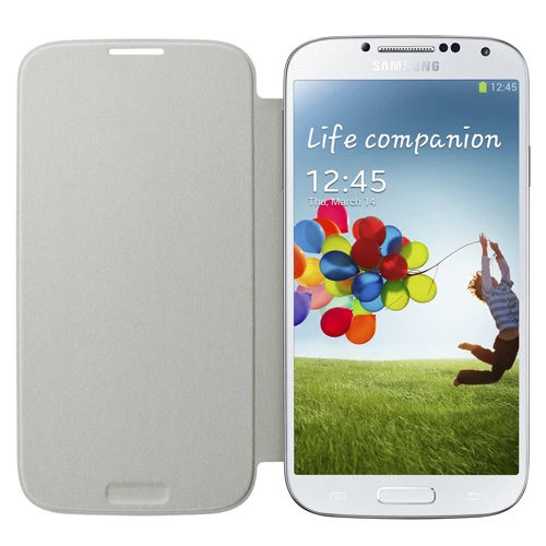 Samsung i9500 Galaxy S4 Flip Cover Orjinal Kılıf 3'lü Paket - Resim 5