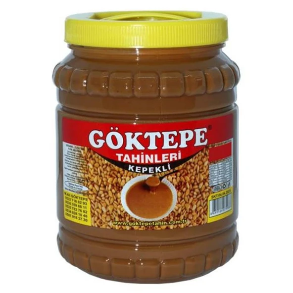 Göktepe Kepekli Bozkır Tahin Plastik Kutu 1850gr - 2