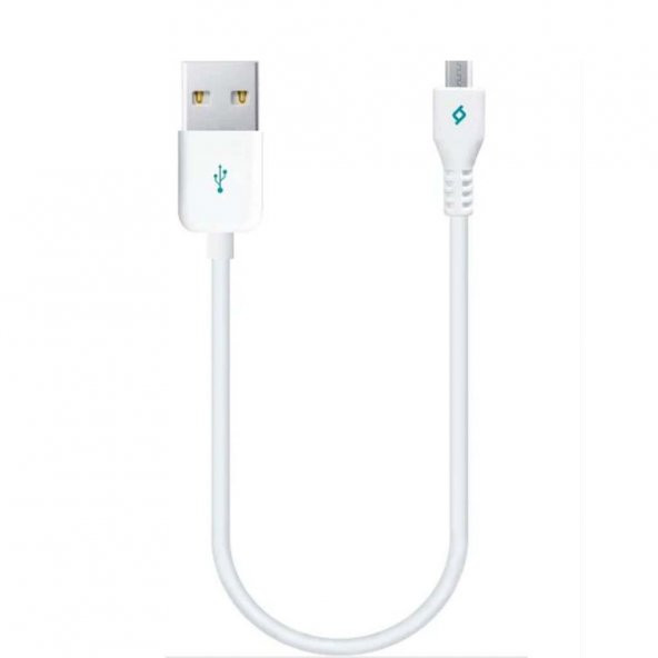 Ttec MiniCable Micro USB Kablosu 30cm Beyaz 2DK7513B