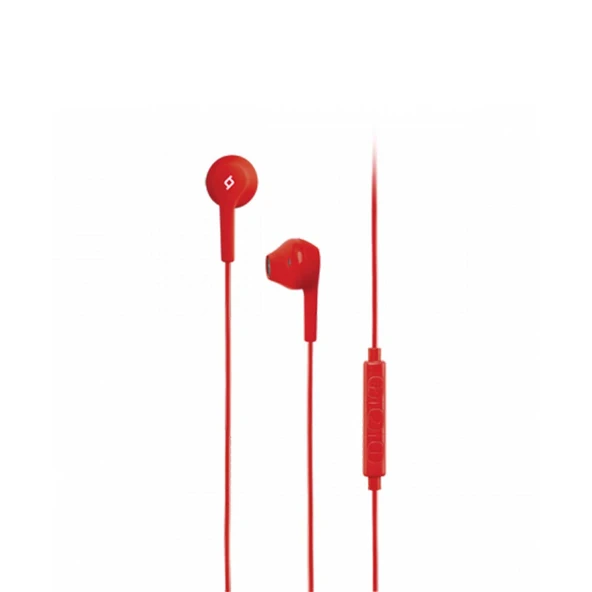 TTEC Rio Mikrofonlu Kulaklık Kulakiçi Kırmızı - 2KMM11K - Resim 2