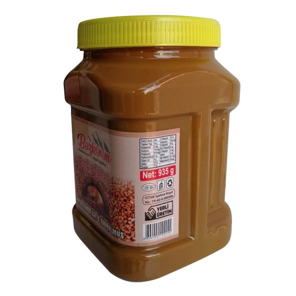 Bozkırım Bozkır Tahini Kepeksiz Tahin Plastik Kutu 935 Gr - 3