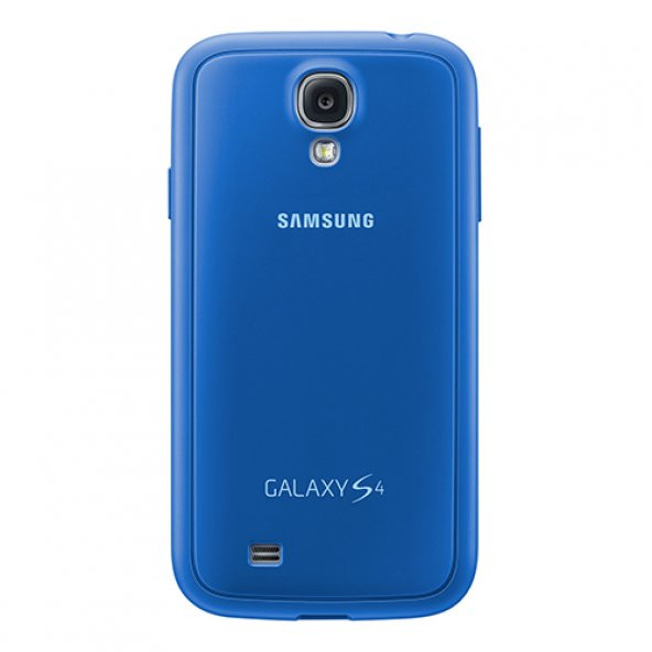 Samsung i9500 Galaxy S4 Orjinal Protective Cover - Mavi EF-PI950BCEGWW