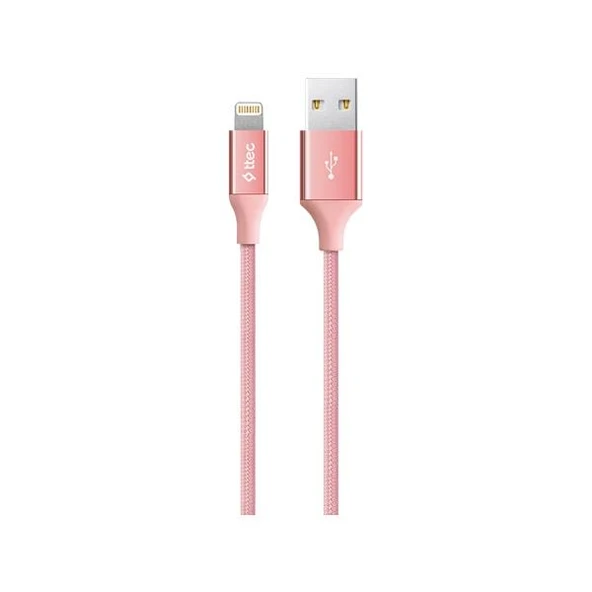 Ttec AlumiCable Lightning Kablo Rose Gold 1.2M - 2DK16RA