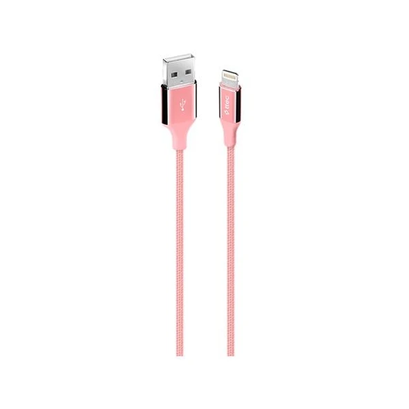 Ttec AlumiCable Lightning Kablo Rose Gold 1.2M - 2DK16RA - Resim 2