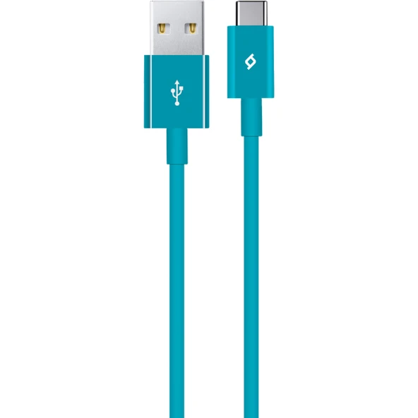 Ttec Type-C Kablo Turkuaz 1.20cm - 2DK12TZ - Resim 2
