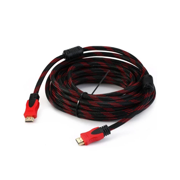 POLAXTOR HDMI KABLO GOLD 1.4V 3D 4K ÖRGÜLÜ FİLTRELİ 10MT