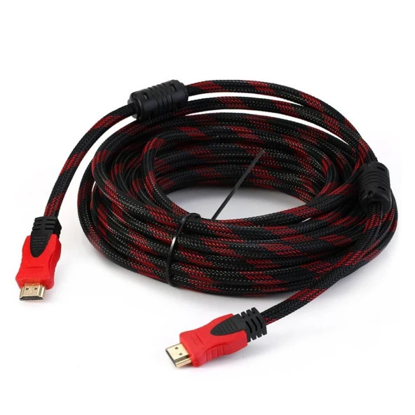 POLAXTOR HDMI KABLO GOLD 1.4V 3D 4K ÖRGÜLÜ FİLTRELİ 5MT