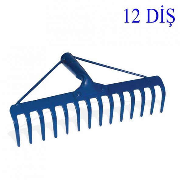 Kanat Takviyeli/Destekli  Dişli Tırmık - 3