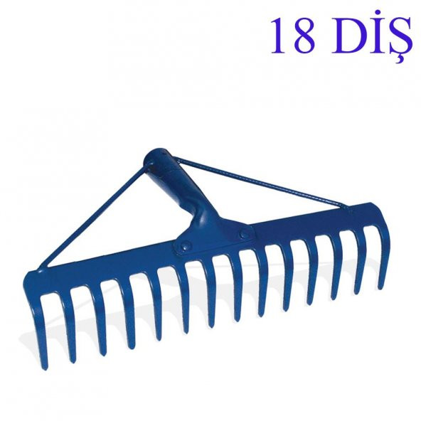 Kanat Takviyeli/Destekli  Dişli Tırmık - 6