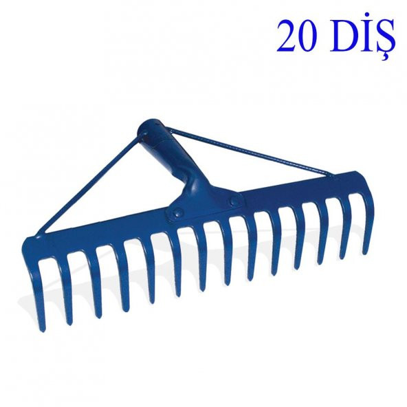 Kanat Takviyeli/Destekli  Dişli Tırmık - 7