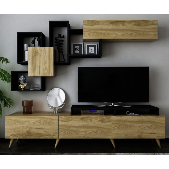 EVDEKİMODA AMMY TV ÜNİTESİ (UD-SİYAH) - 2