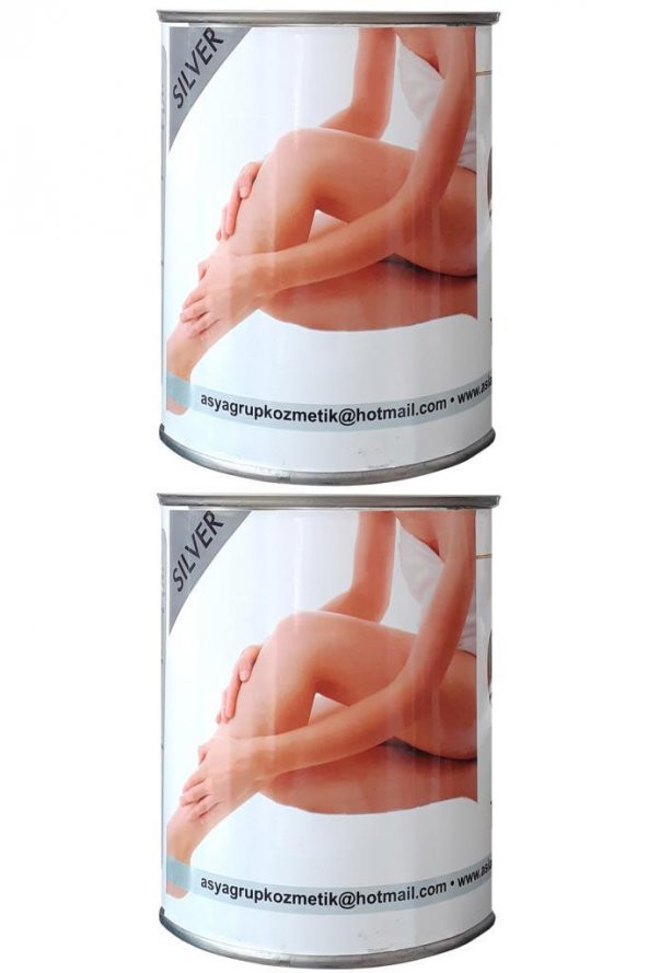 Asia Konserve Ağda-Silver-Gri 800 Ml. (2 Adet) - 2
