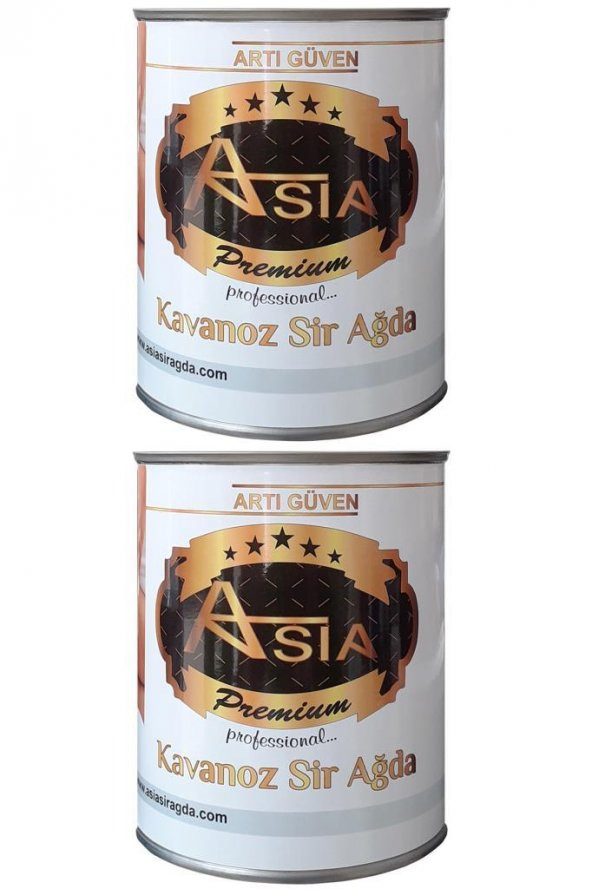 Asia Konserve Ağda-Azulen-Yeşil 800 Ml. (2 Adet)