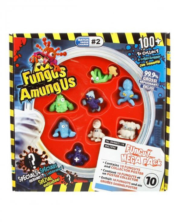 +4 Yaş Fungus Amungus 10’lu Figür Set (Neco Toys)