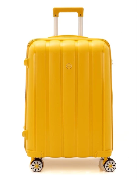 Kırılmaz Valiz Kabin Boy Polipropilen Dört Tekerlekli 8683255011131 - 10