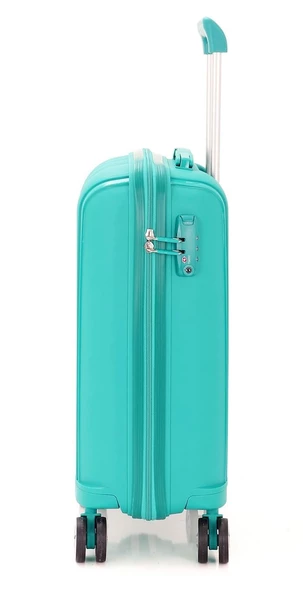 Kırılmaz Valiz Kabin Boy Polipropilen Dört Tekerlekli 8683255011131 - 8