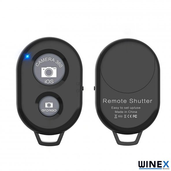 Winex Mini Selfie Fotoğraf ve Video Çekim Kumandası - 3