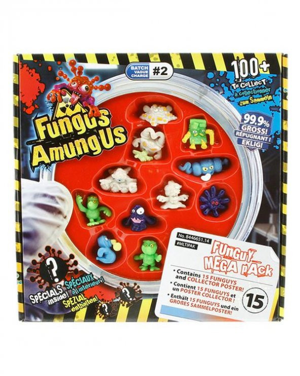 +4 Yaş Fungus Amungus 15’li Figür Set (Neco Toys)