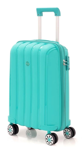 Kırılmaz Valiz Kabin Boy Polipropilen Dört Tekerlekli 8683255011131 - 7