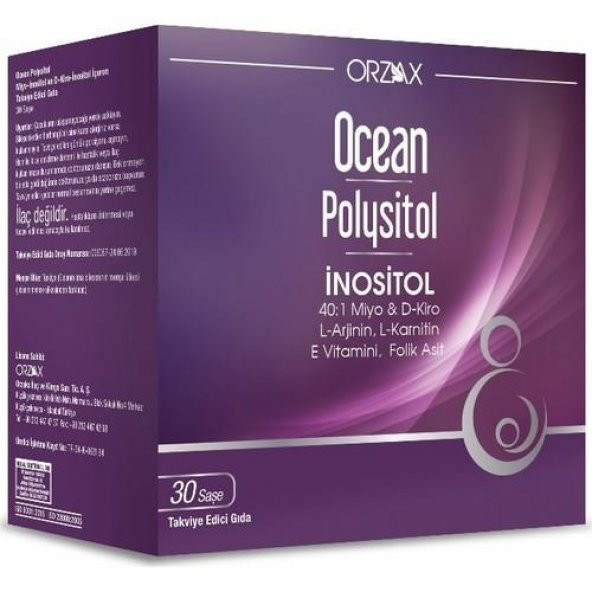 Ocean Polysitol 30 Saşe 8697595872727 ürün görseli