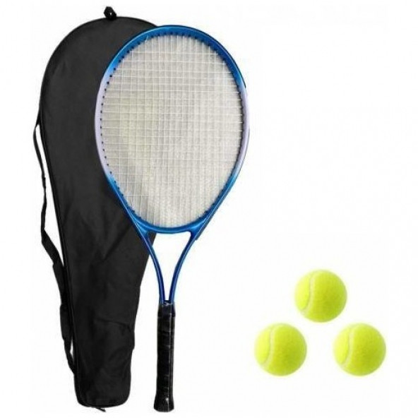 Yetişkin Kort Tenis Raketi Seti Başlangıç Seviye Tenis Raketi Seti