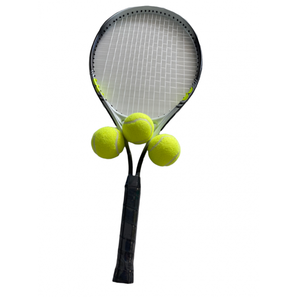 Yetişkin Kort Tenis Raketi Seti Başlangıç Seviye Tenis Raketi Seti - 2