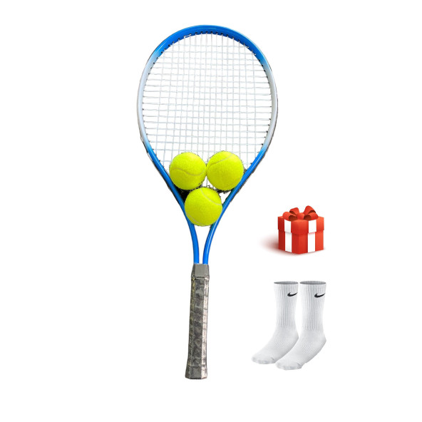 Yetişkin Kort Tenis Raketi Seti Başlangıç Seviye Tenis Raketi Seti