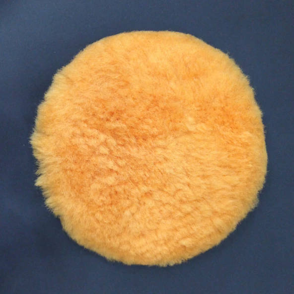 EPOKSİ REÇİNE PASTA CİLA PARLATMA POLİSAJ KUZU POSTU KEÇE CIRTLI 180mm - 4