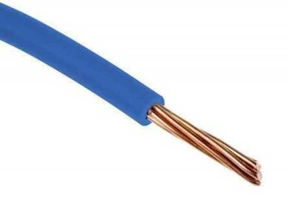 NYAF Montaj Kablosu 0.50 mm - Mavi