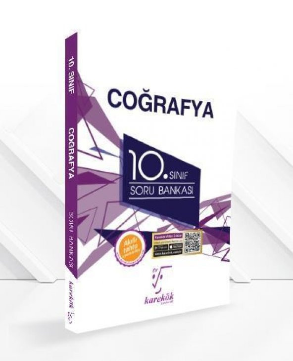 10.Sınıf Coğrafya Soru Bankası Karekök Yayınları