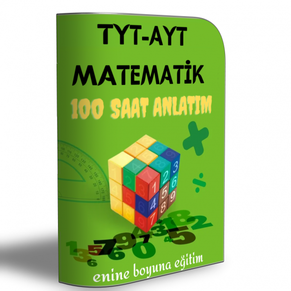 TYT-AYT Matematik Görüntülü Eğitim Seti (100 Saat Anlatım)