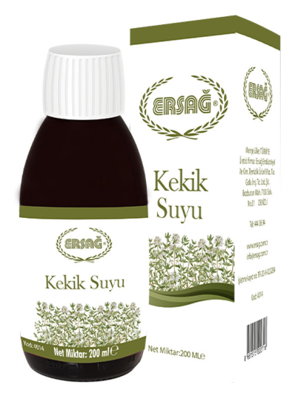 ERSAĞ KEKİK SUYU 200 ML