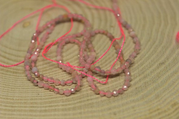 Morganit Taşı Dizi 2mm ürün görseli 1