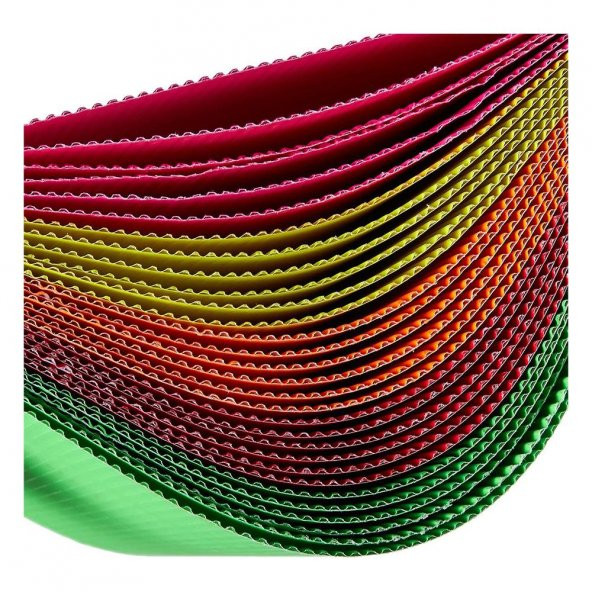 Mavi Oluklu Mukavva 50x70 2 Adet Artlantis Oluklu Mukavva Mavi Renkli 50*70 2 Adet - 6