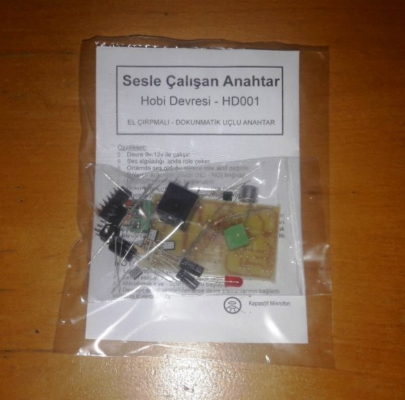 El Çırpmalı Anahtar Devresi - Demonte(Montesiz) - 2