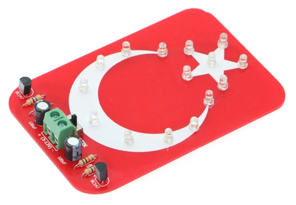 Temel Elektronik Kartı Flip Flop - Demonte Montajsız - 3